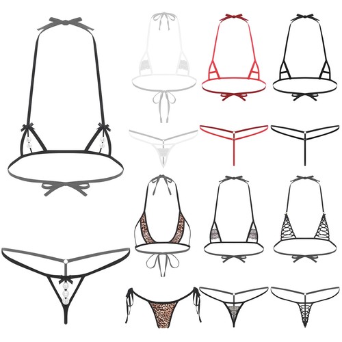 Damen dessous set transparent - damen,