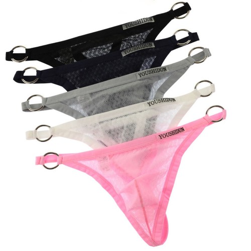 Herren strings mesh - strings, bulge